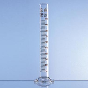 Brand/普兰德 刻度量筒 高型 50:1 ml，玻璃底座 （31928）